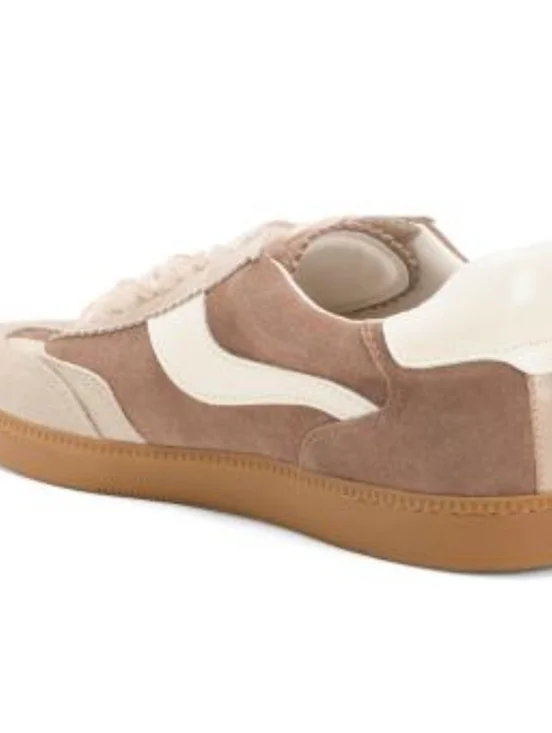 🤎🔹️Dolce Vita🔹️ Dark Taupe  Suede Casual Notice Sneaker - Picture 5 of 6